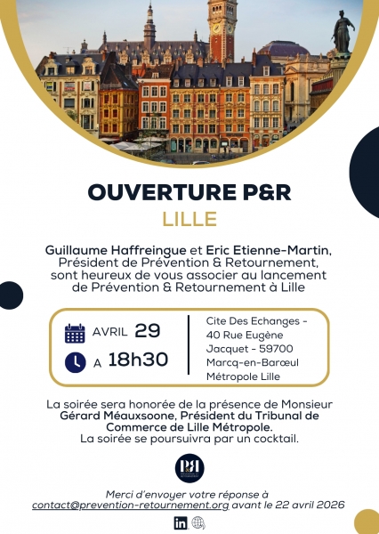 Erratum – Ouverture de P&R Lille