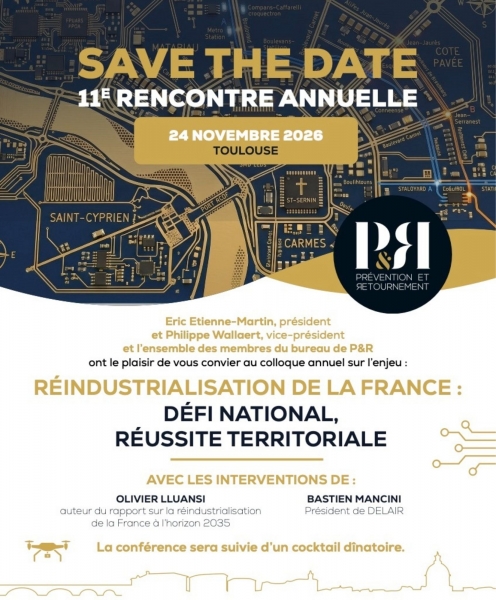 SAVE THE DATE - Colloque annuel à Toulouse